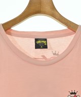 STUSSY（ステューシー）Tシャツ・カットソー ピンク サイズ:M レディース/2200631408017