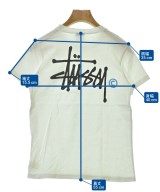 STUSSY（ステューシー）Tシャツ・カットソー 白 サイズ:M レディース/2200631408031