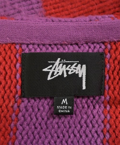 STUSSY（ステューシー）カーディガン 紫 サイズ:M メンズ/2200633361013