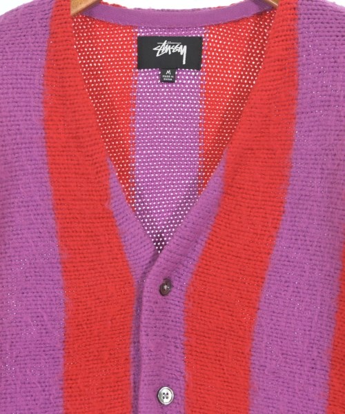 STUSSY（ステューシー）カーディガン 紫 サイズ:M メンズ/2200633361013
