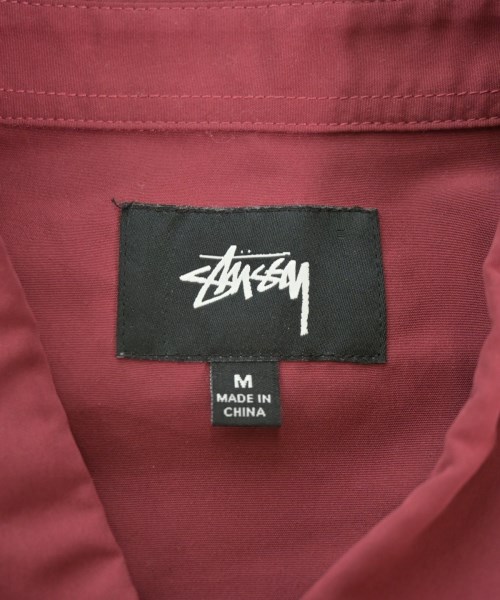 STUSSY（ステューシー）カジュアルシャツ 赤 サイズ:M レディース/2200590983020