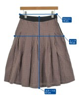 STUSSY（ステューシー）ひざ丈スカート 黒 サイズ:3(L位) レディース/2200679716150