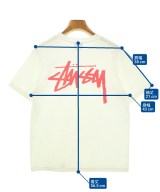 STUSSY（ステューシー）Tシャツ・カットソー 白 サイズ:S レディース/2200672409172