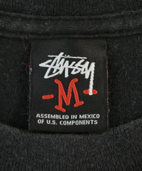 STUSSY（ステューシー）Tシャツ・カットソー 黒 サイズ:M メンズ/2200695247157