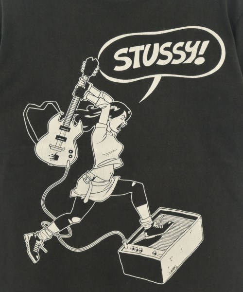 STUSSY（ステューシー）Tシャツ・カットソー 黒 サイズ:M メンズ/2200695247157