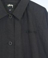 STUSSY（ステューシー）ステンカラーコート 黒 サイズ:S レディース/2200700193165
