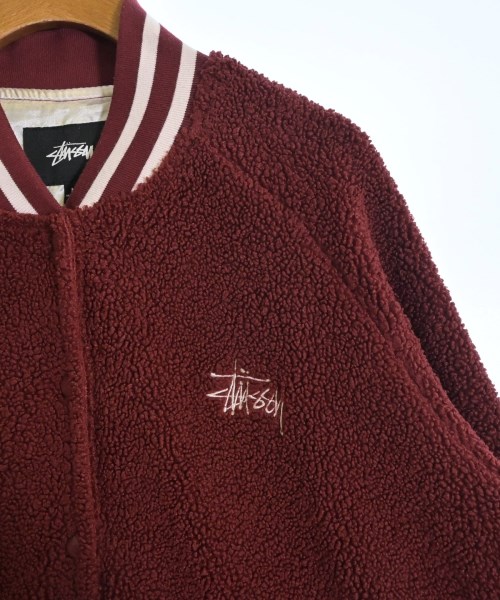 STUSSY（ステューシー）スタジャン 赤 サイズ:M レディース/2200653405032