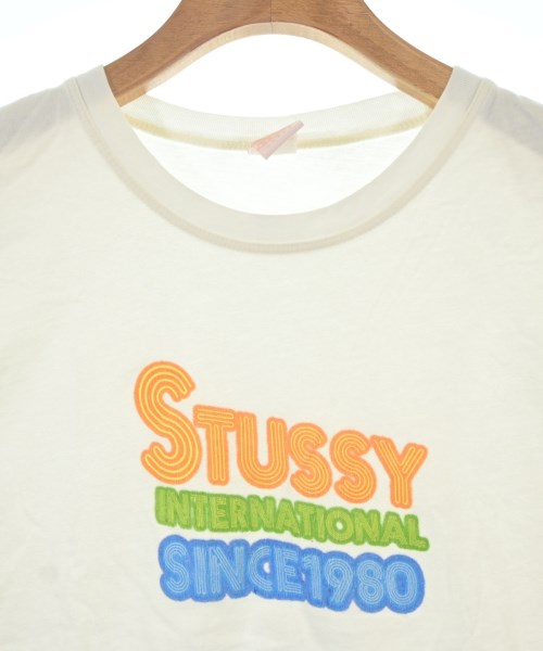 STUSSY（ステューシー）Tシャツ・カットソー 白 サイズ:L レディース/2200709385073