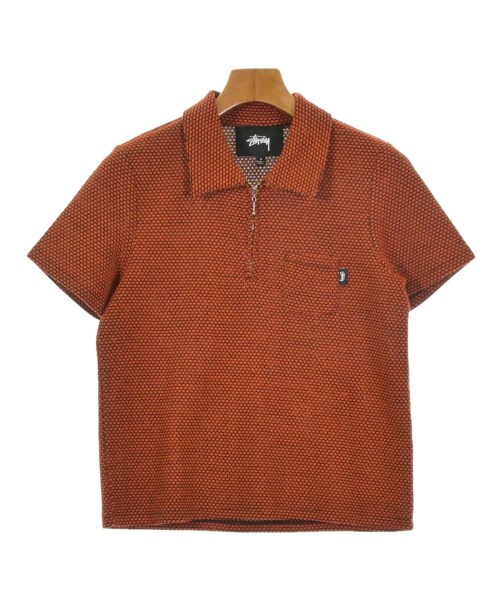 STUSSY（ステューシー）ポロシャツ オレンジ サイズ:S レディース/2200729934015