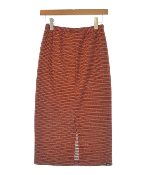 STUSSY（ステューシー）ロング・マキシ丈スカート オレンジ サイズ:XS レディース/2200729934022
