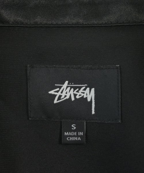 STUSSY（ステューシー）シャツワンピース 黒 サイズ:S レディース/2200734128034