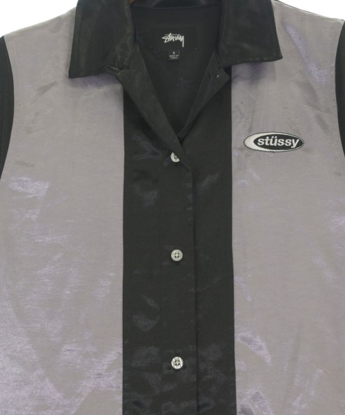 STUSSY（ステューシー）シャツワンピース 黒 サイズ:S レディース/2200734128034