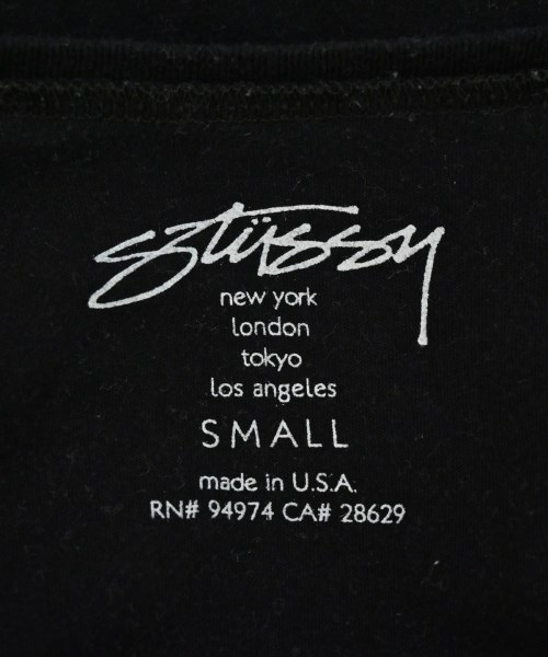 STUSSY（ステューシー）Tシャツ・カットソー 黒 サイズ:S レディース/2200725654085