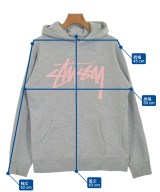 STUSSY（ステューシー）パーカー グレー サイズ:M レディース/2200725654283