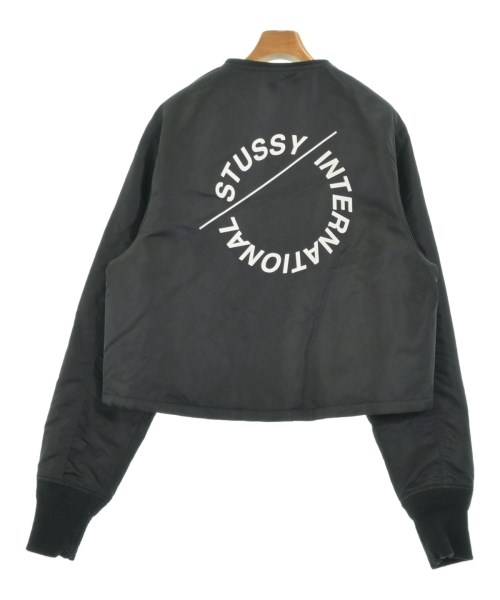 STUSSY（ステューシー）スタジャン 黒 サイズ:M レディース/2200675354066