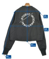 STUSSY（ステューシー）スタジャン 黒 サイズ:M レディース/2200675354066