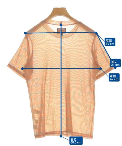 STUSSY（ステューシー）Tシャツ・カットソー オレンジ サイズ:S レディース/2200682637039