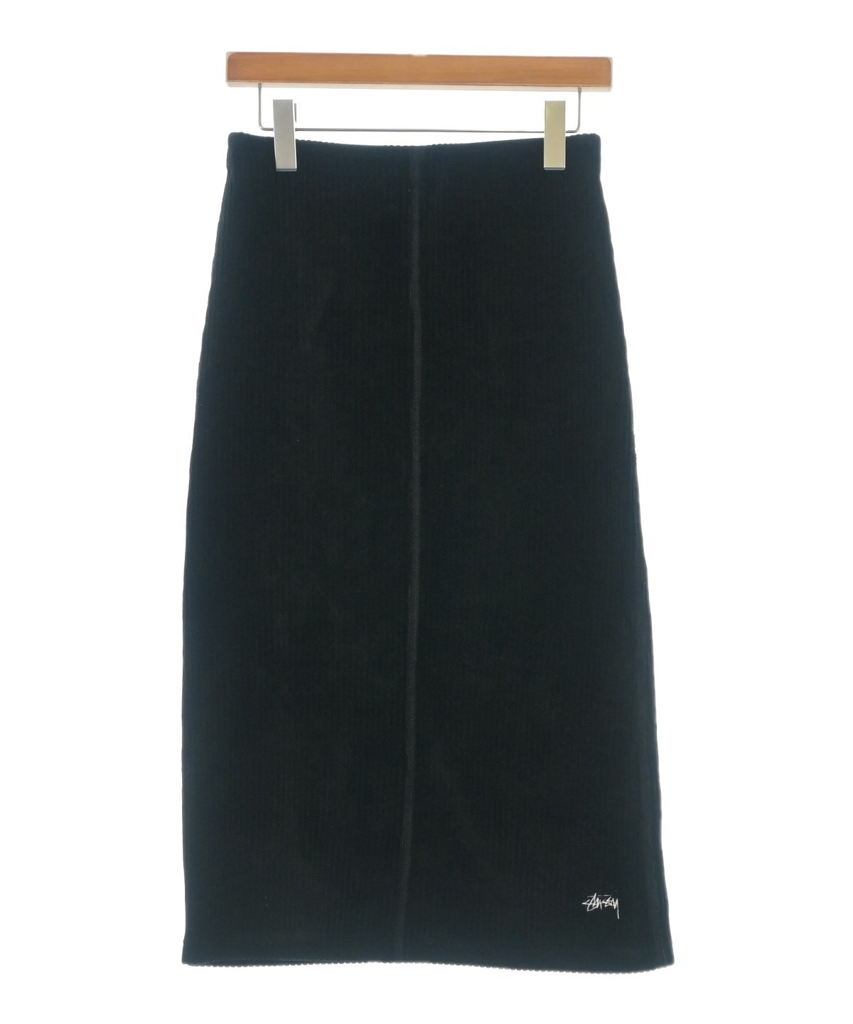 STUSSY（ステューシー）ロング・マキシ丈スカート 黒 サイズ:S