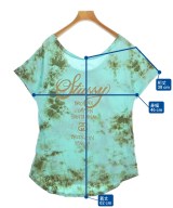 STUSSY（ステューシー）Tシャツ・カットソー 青 サイズ:S レディース/2200688367084