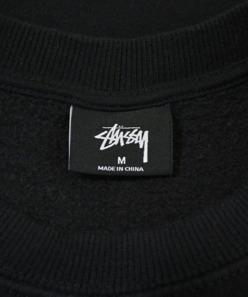 STUSSY（ステューシー）スウェット 黒 サイズ:M メンズ/2200686050032
