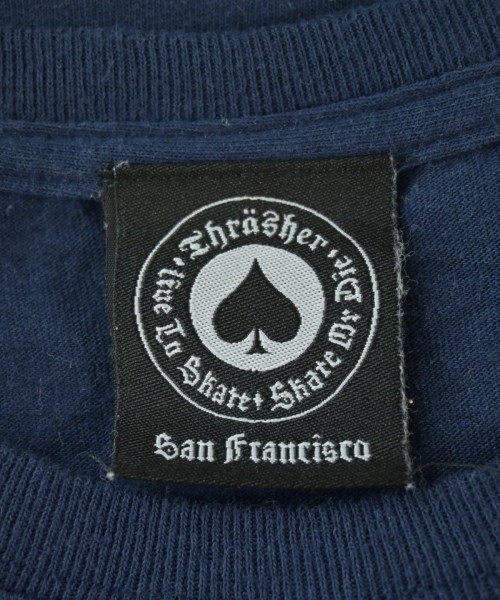 THRASHER（スラッシャー）Tシャツ・カットソー 紺 サイズ:S レディース/2200673961082