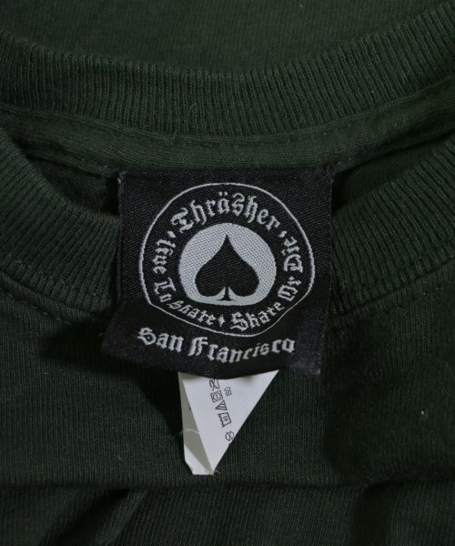 THRASHER（スラッシャー）Tシャツ・カットソー 緑 サイズ:S レディース/2200664417055