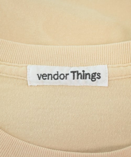 Vendor Things（ベンダーシングス）Tシャツ・カットソー ベージュ サイズ:S レディース/2200679109150