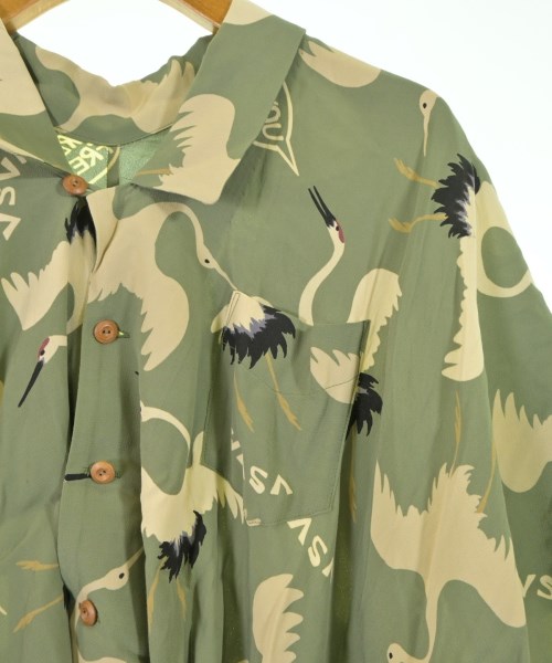 visvim（ヴィズヴィム）カジュアルシャツ 緑 サイズ:0(XS位) レディース/2200642792051