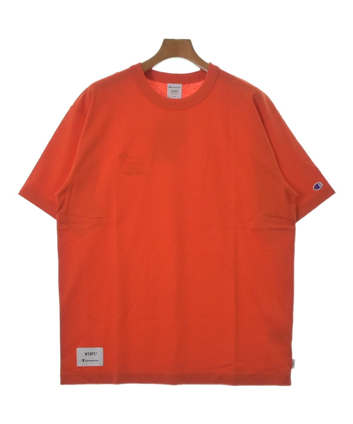 WTAPS（ダブルタップス）Tシャツ・カットソー オレンジ サイズ:L 