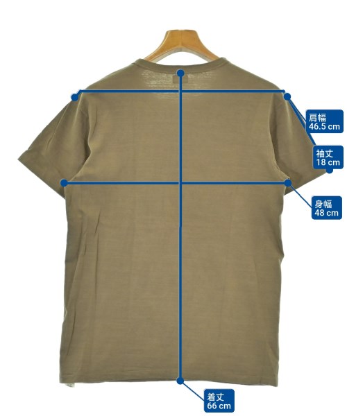 PHIGVEL（フィグベル）Tシャツ・カットソー カーキ サイズ:3(L位) メンズ/2200620963701