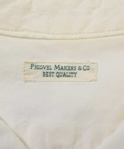 PHIGVEL（フィグベル）カジュアルシャツ 白 サイズ:4(XL位) メンズ/2200633017217