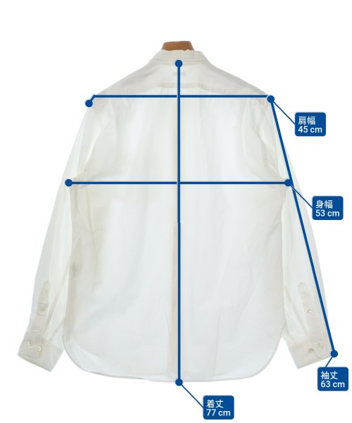 PHIGVEL（フィグベル）カジュアルシャツ 白 サイズ:4(XL位) メンズ/2200633017224