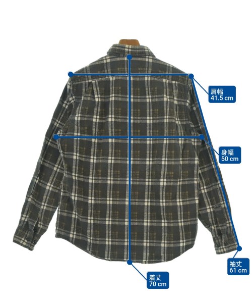 PHIGVEL（フィグベル）カジュアルシャツ グレー サイズ:2(M位) メンズ/2200639558202