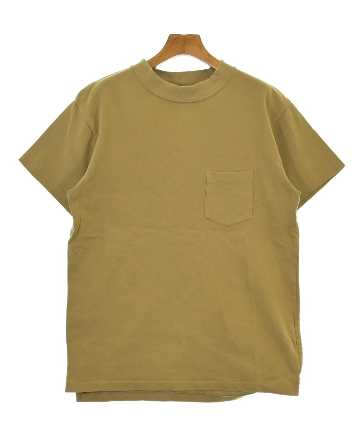 PHIGVEL フィグベル Tシャツ・カットソー メンズ 【古着】【中古】 PHIGVEL（フィグベル）Tシャツ・カットソー カーキ サイズ:2(M位