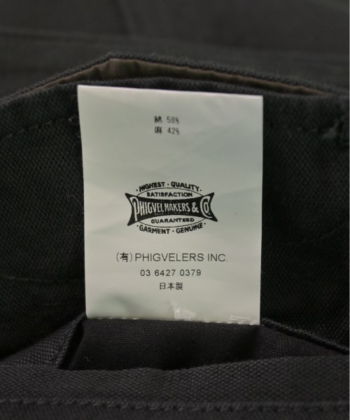 PHIGVEL（フィグベル）カーゴパンツ 黒 サイズ:2(M位) メンズ/2200534475031