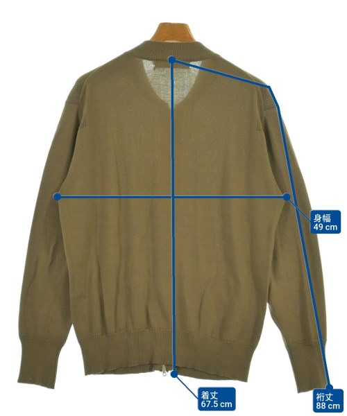 PHIGVEL（フィグベル）カーディガン カーキ サイズ:3(L位) メンズ/2200617488323