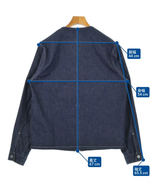 PHIGVEL（フィグベル）デニムジャケット 紺 サイズ:2(M位) メンズ/2200624709022