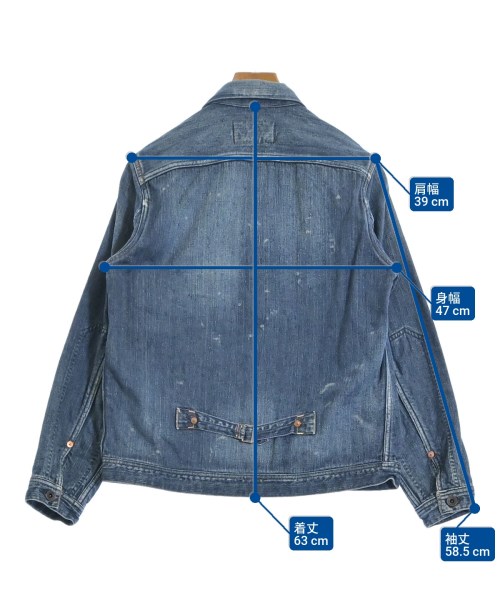 PHIGVEL（フィグベル）デニムジャケット 青 サイズ:36(S位) メンズ/2200629506015