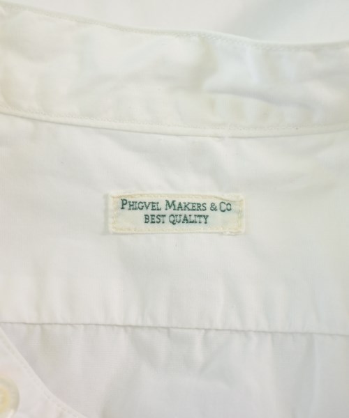 PHIGVEL（フィグベル）カジュアルシャツ 白 サイズ:2(M位) メンズ/2200615366043