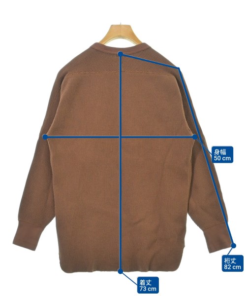 PHIGVEL（フィグベル）Tシャツ・カットソー 茶 サイズ:3(L位) メンズ/2200607598193