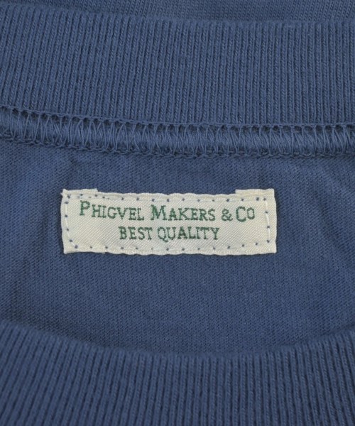 PHIGVEL（フィグベル）Tシャツ・カットソー 青 サイズ:4(XL位) メンズ/2200607598308