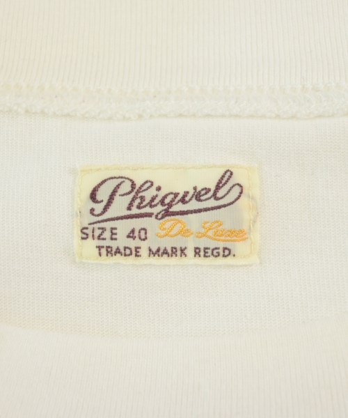 PHIGVEL（フィグベル）Tシャツ・カットソー 白 サイズ:3(L位) メンズ/2200607598315