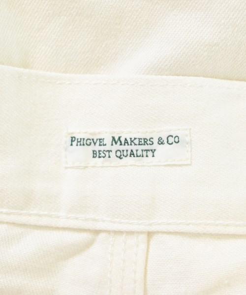 PHIGVEL（フィグベル）デニムパンツ 白 サイズ:4(XL位) メンズ/2200607598506