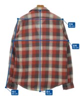 PHIGVEL（フィグベル）カジュアルシャツ 赤 サイズ:3(L位) メンズ/2200612155084