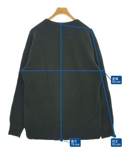 PHIGVEL（フィグベル）Tシャツ・カットソー カーキ サイズ:3(L位) メンズ/2200691262116