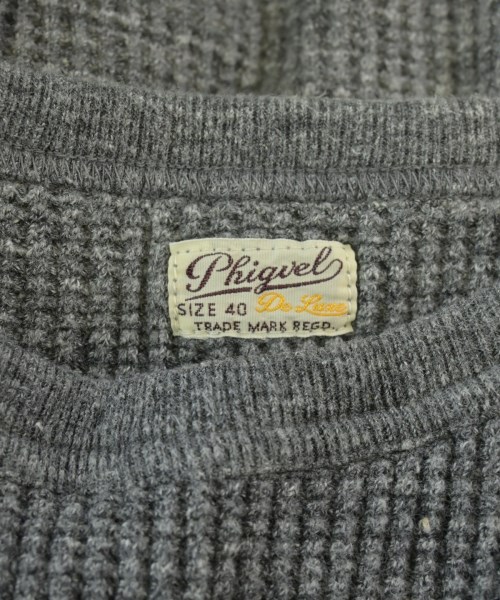 PHIGVEL（フィグベル）Tシャツ・カットソー グレー サイズ:3(L位) メンズ/2200691262123