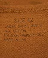PHIGVEL（フィグベル）Tシャツ・カットソー オレンジ サイズ:42(XS位) メンズ/2200691262222