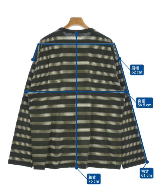 PHIGVEL（フィグベル）Tシャツ・カットソー カーキ サイズ:4(XL位) メンズ/2200691262413