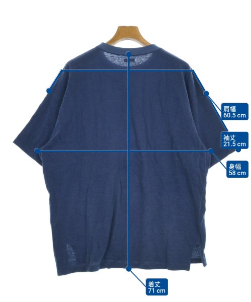 PHIGVEL（フィグベル）Tシャツ・カットソー 青 サイズ:4(XL位) メンズ/2200691262437