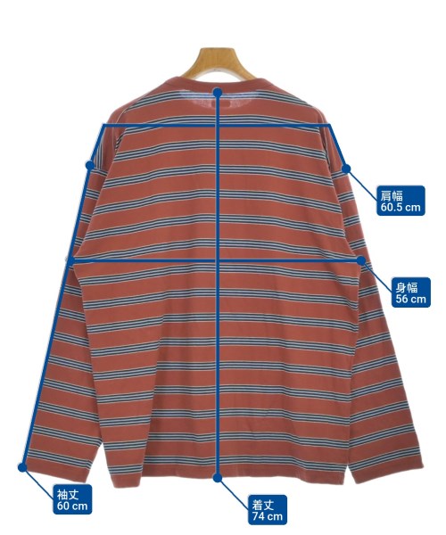 PHIGVEL（フィグベル）Tシャツ・カットソー 赤 サイズ:4(XL位) メンズ/2200691262468